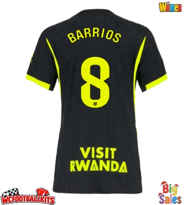 Atletico Madrid Pablo Barrios #8 Replica Away Stadium Shirt for Women 2026-27 Short Sleeve